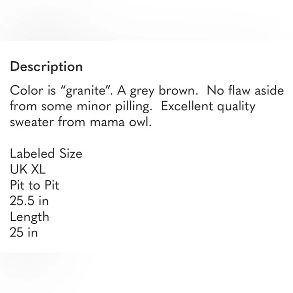 Siskin Mama Owl wool Donegal Coast cardigan sweater - Picture 7 of 7